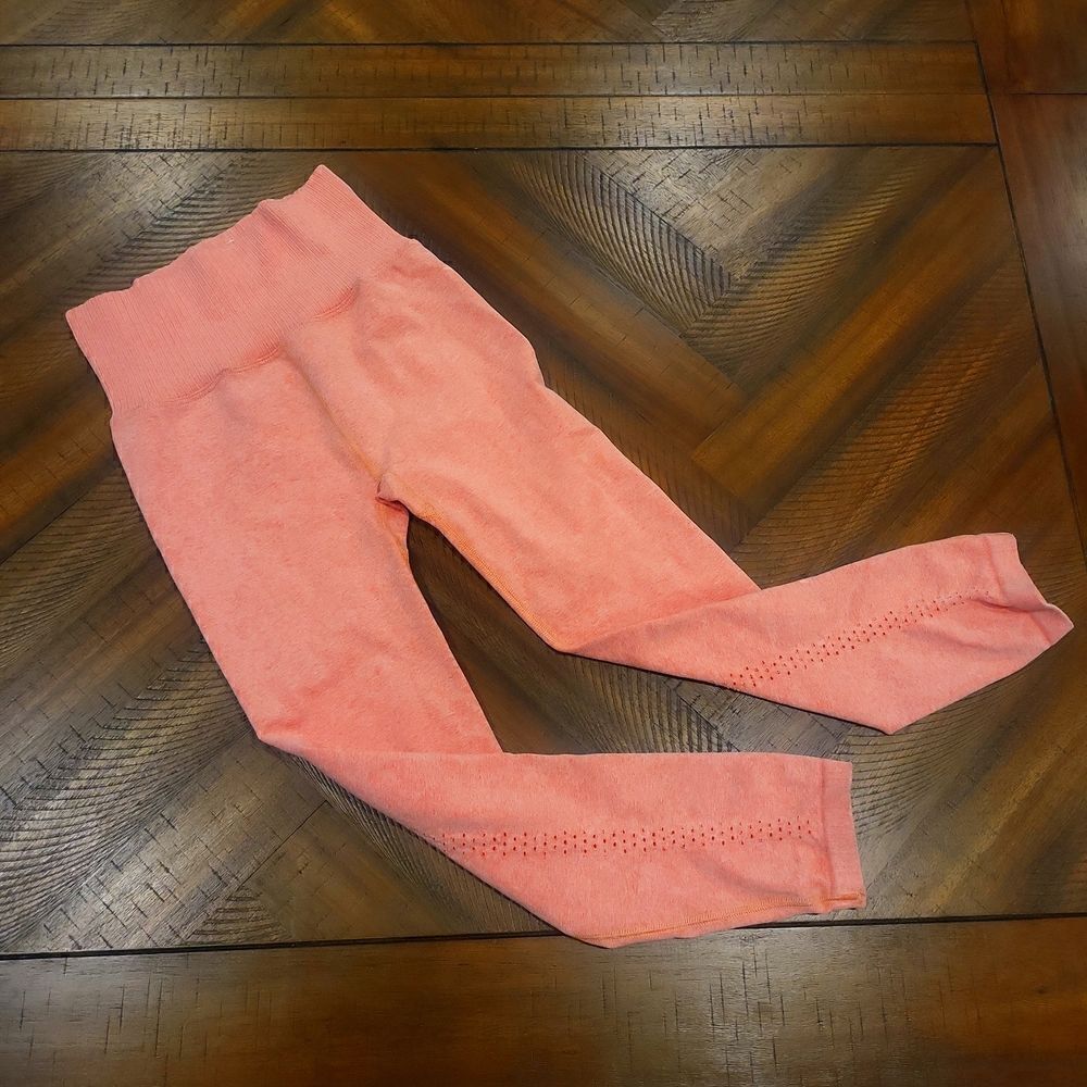 Free People Heather Coral Good Karma Leggings XS/S